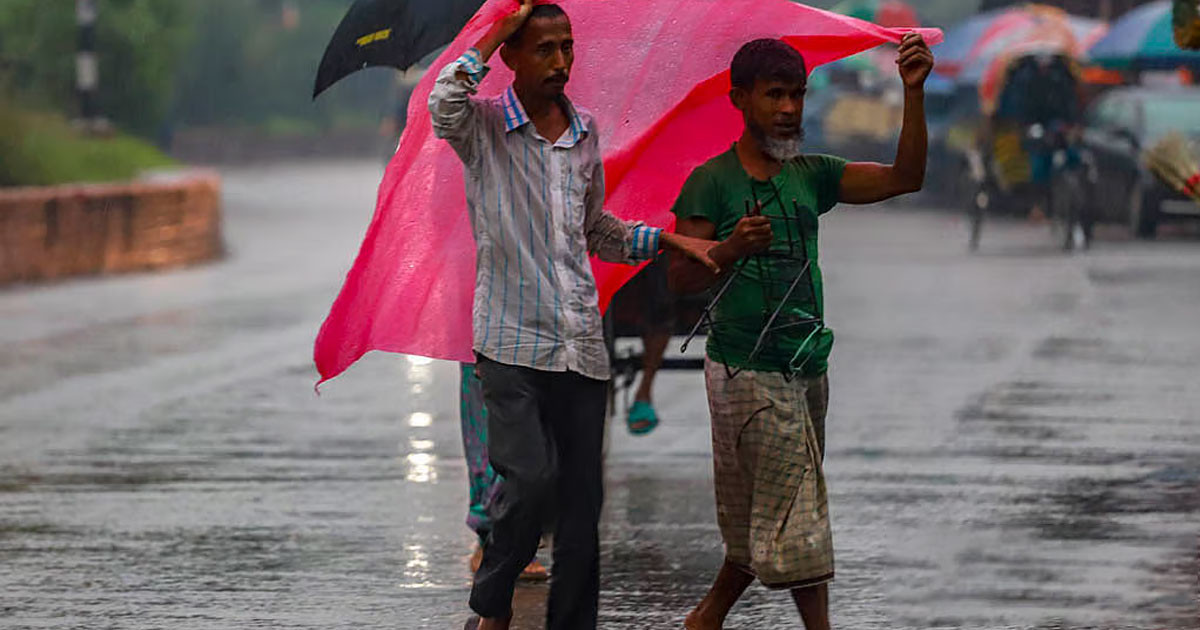 ঈদের দিন ৫ বিভাগে ভারী বৃষ্টির শঙ্কা