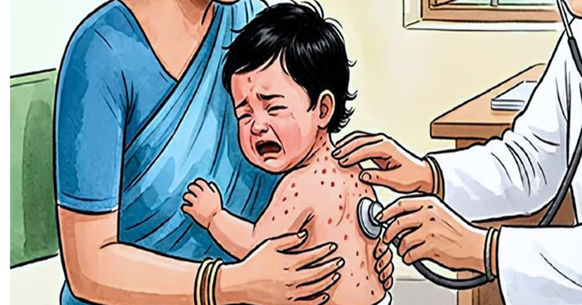 হাম এড়াতে ঈদে শিশুদের নিয়ে সতর্কভাবে চলাচলের পরামর্শ