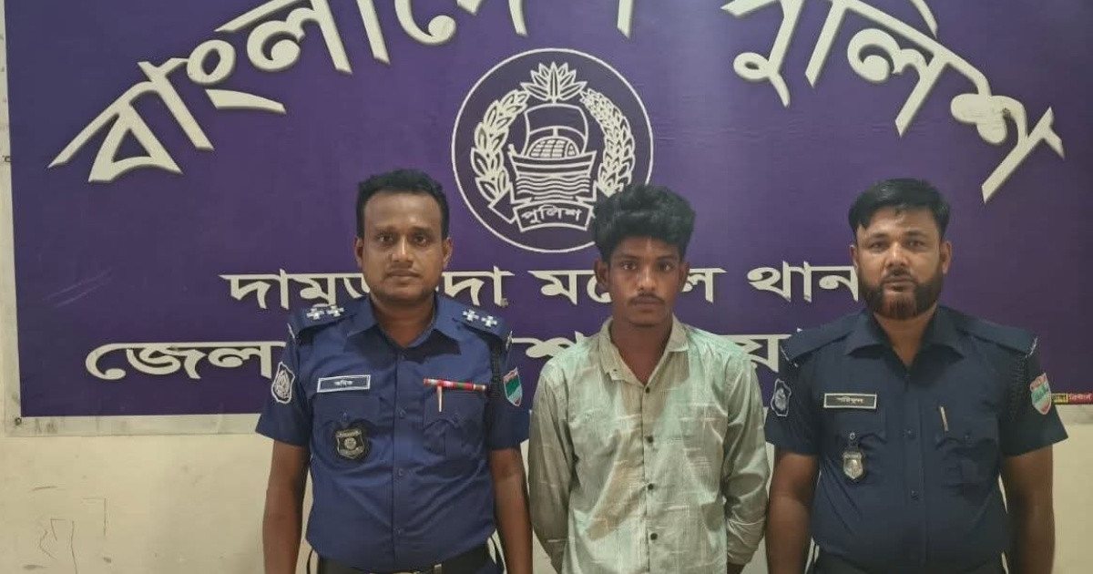 বৃদ্ধাকে ধর্ষণের অভিযোগে যুবক আটক