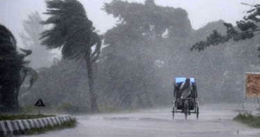 দুপুরের মধ্যে ৯ জেলায় ৬০ কিমি বেগে ঝড়ের আভাস