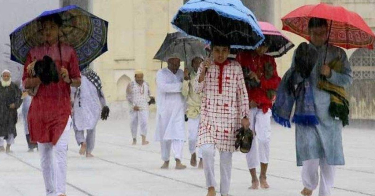 ঈদের দিন ঢাকাসহ পাঁচ বিভাগে বৃষ্টির সম্ভাবনা