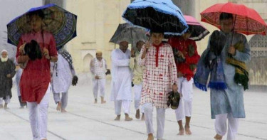 ঈদের দিন ঢাকাসহ পাঁচ বিভাগে বৃষ্টির সম্ভাবনা