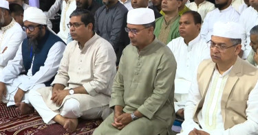 জাতীয় ঈদগাহে ঈদের নামাজ আদায় করলেন প্রধানমন্ত্রী