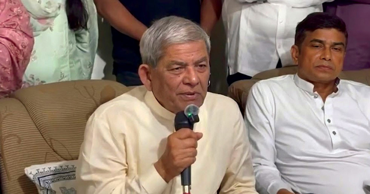 আমাদের বিশ্ববিদ্যালয়ের শিক্ষাব্যবস্থা হবে বিশ্বমানের: মির্জা ফখরুল