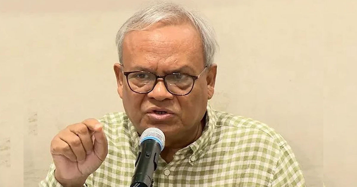 প্রয়োজনে সমালোচনা করুন, দেশ বিপদে পড়ে এমন কোনো চক্রান্ত নয়: রিজভী
