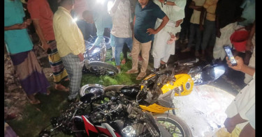 শেরপুরে ঈদের দিন মোটরসাইকেল দুর্ঘটনায় দুই বন্ধু নিহত