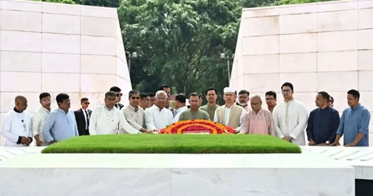 জিয়াউর রহমানের সমাধিতে শ্রদ্ধা জানালেন প্রধানমন্ত্রী