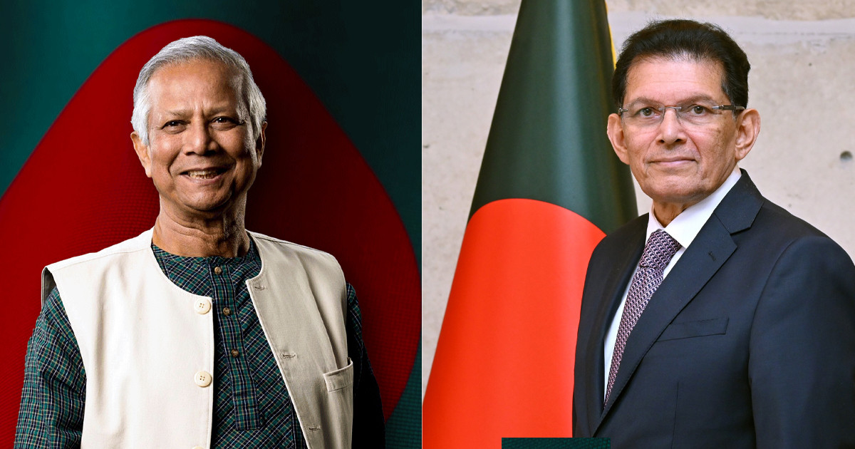 পররাষ্ট্রমন্ত্রী খলিলুর রহমানকে ড. ইউনূসের অভিনন্দন