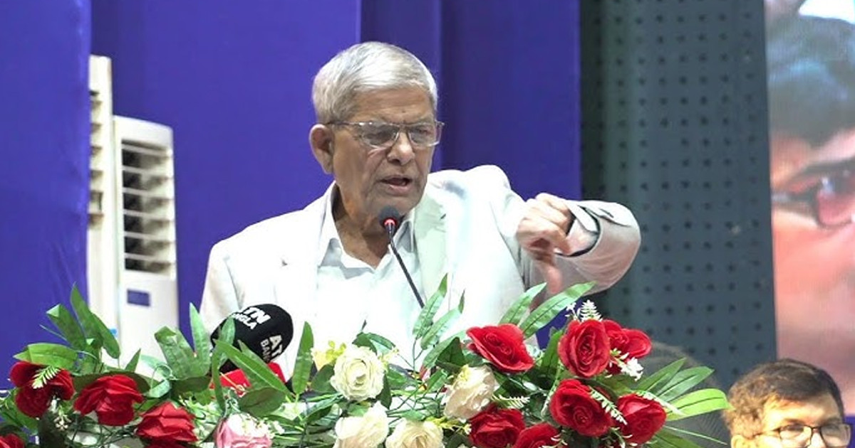 সোশ্যাল মিডিয়ার অপব্যবহারে রাজনৈতিক পরিবেশ ক্ষতিগ্রস্ত হচ্ছে: মির্জা ফখরুল