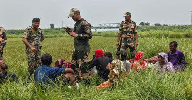 নওগাঁ সীমান্তে ১৭জন পুশইন : বিজিবি-বিএসএফ মোতায়েন