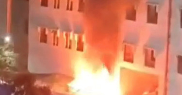 শাহজালাল বিমানবন্দরের কার্গো এলাকায় আগুন, ১৪ মিনিটে নিয়ন্ত্রণ