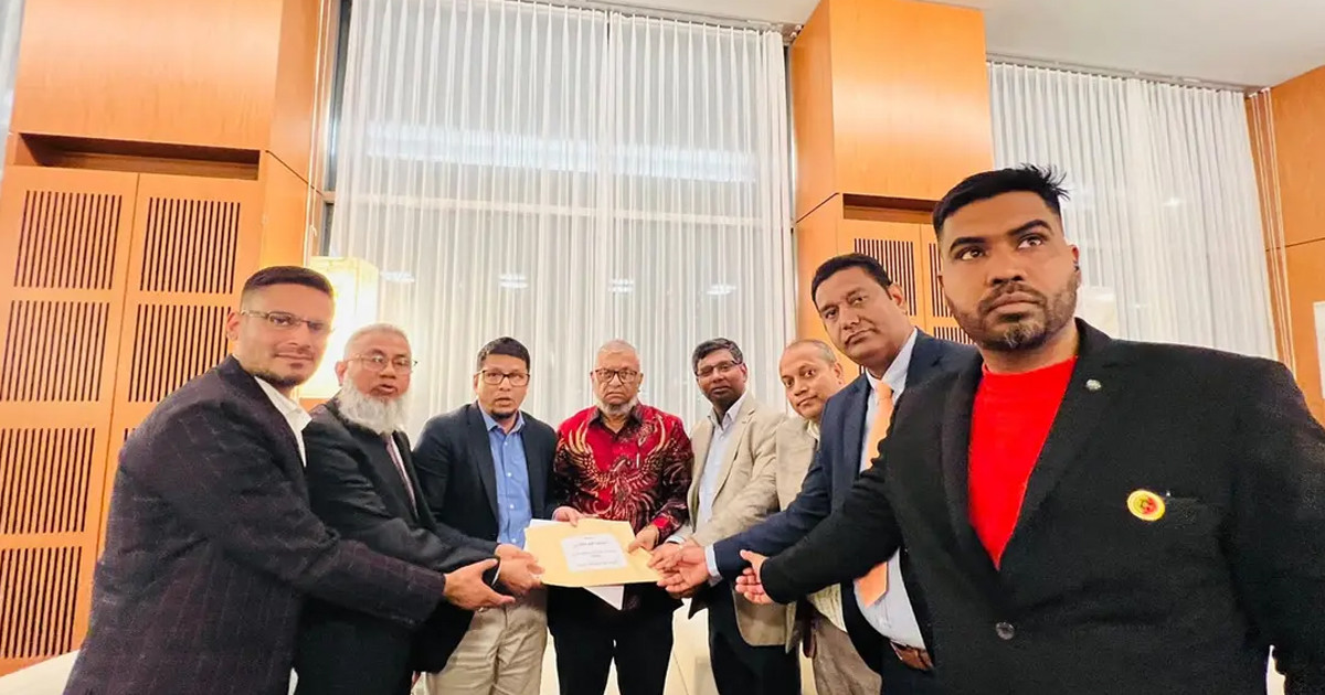 জেনেভায় প্রবাসী কল্যাণ মন্ত্রীর সঙ্গে ফ্রান্স বিএনপির সৌজন্য সাক্ষাৎ, স্মারকলিপি প্রদান