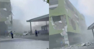 ফিলিপাইনে ৭.৮ মাত্রার ভূমিকম্পে ধসে গেছে বাড়িঘর, ৩ লাশ উদ্ধার