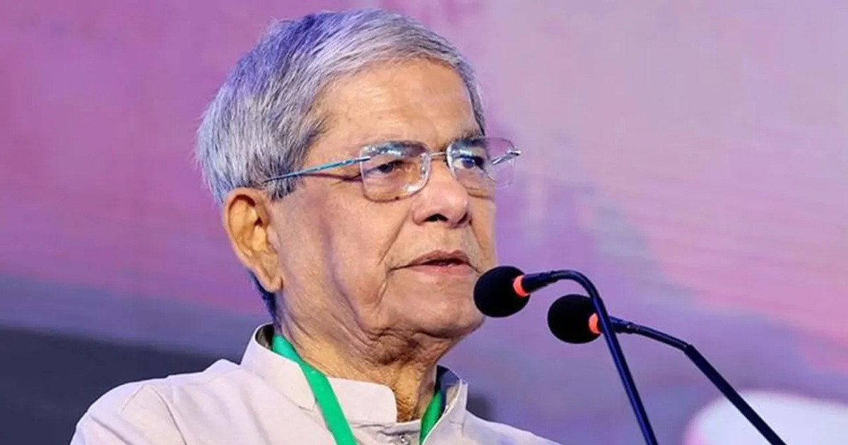 অলিগার্কদের ধ্বংস করা সরকারের লক্ষ্য: মির্জা ফখরুল