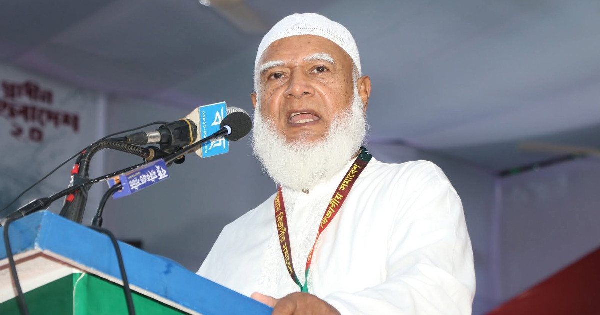 বিএনপির সময় ফুরিয়ে আসছে: জামায়াত আমির