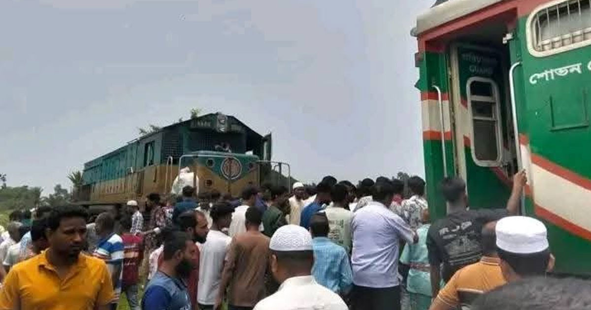 জামালপুর এক্সপ্রেসের ইঞ্জিন বিচ্ছিন্ন, ট্রেন চলাচল বন্ধ