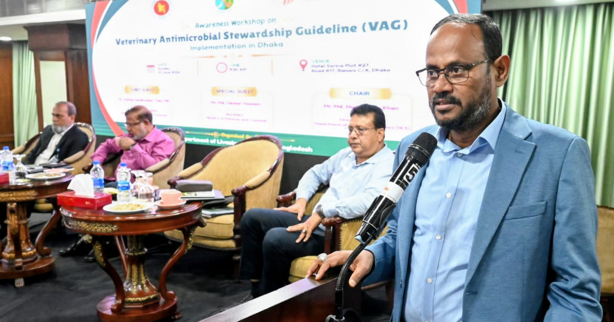 অযৌক্তিক অ্যান্টিবায়োটিক ব্যবহার রোধে সম্মিলিত উদ্যোগ জরুরি: সালাউদ্দিন টুকু