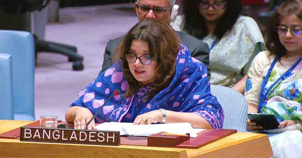 মানবিক সহায়তা ও শান্তি প্রতিষ্ঠায় নারী নেতৃত্ব বাড়ানোর আহ্বান বাংলাদেশের