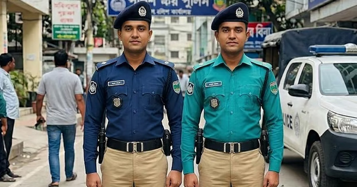 পুলিশের পোশাকে ফের পরিবর্তন, নতুন রঙ ও নকশা নির্ধারণ