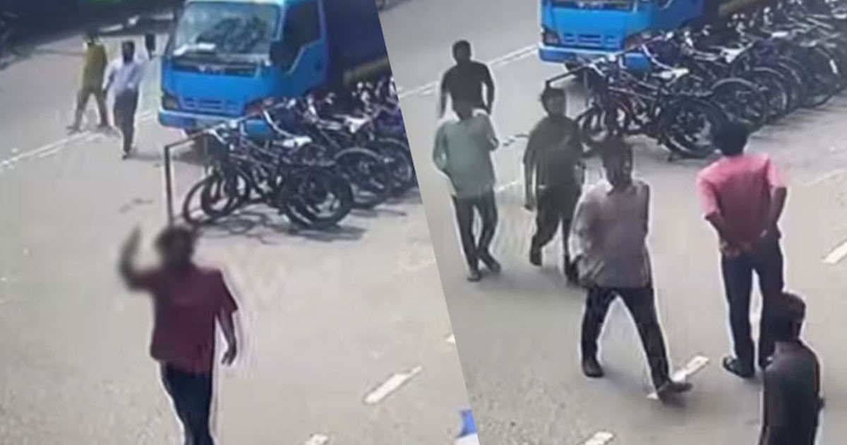 প্রকাশ্যে গুলি করতে করতে হেঁটে যাচ্ছেন যুবক, ভিডিও ভাইরাল