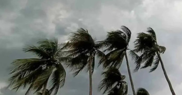 সকালের মধ্যে ১৯ জেলায় ঝড়, বজ্রসহ বৃষ্টির শঙ্কা