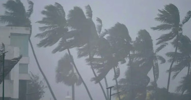 দুপুরের মধ্যে ৯ জেলায় ৬০ কিমি বেগে ঝড়ের আভাস