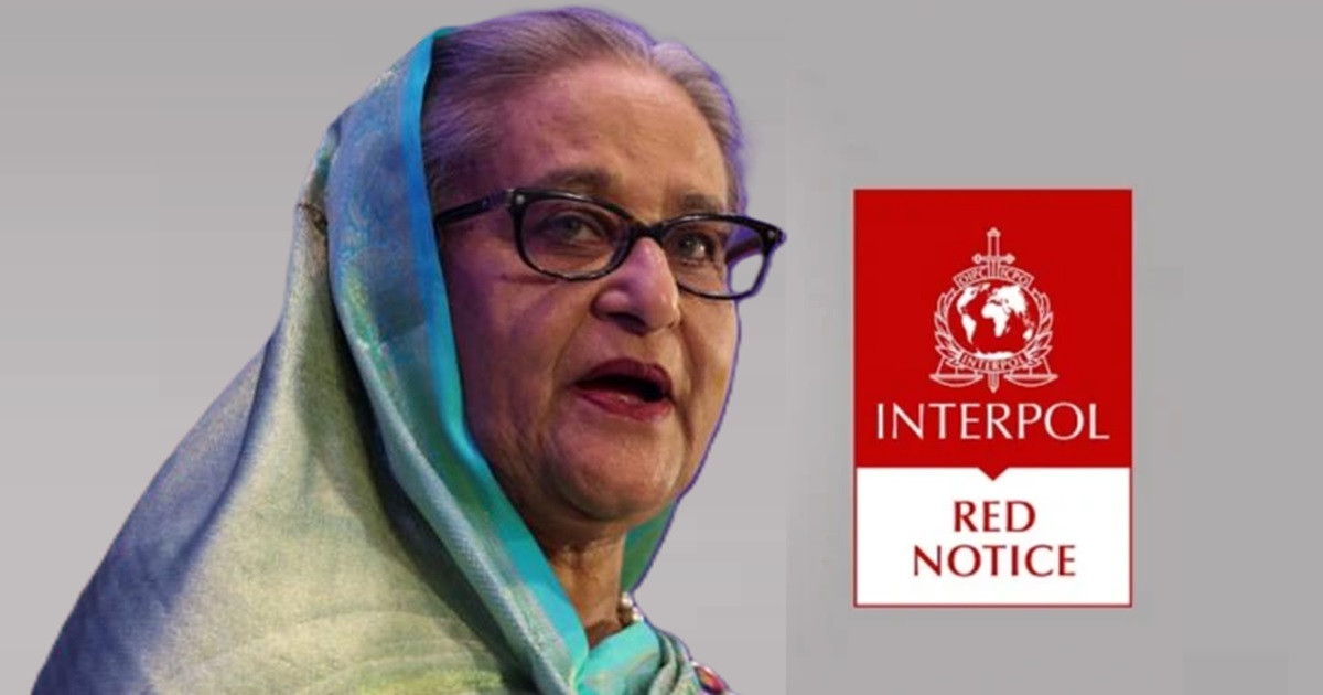 হাসিনাসহ ১০ জনের নামে ইন্টারপোলে রেড নোটিশ জারি করতে পুলিশে দুদকের আবেদন