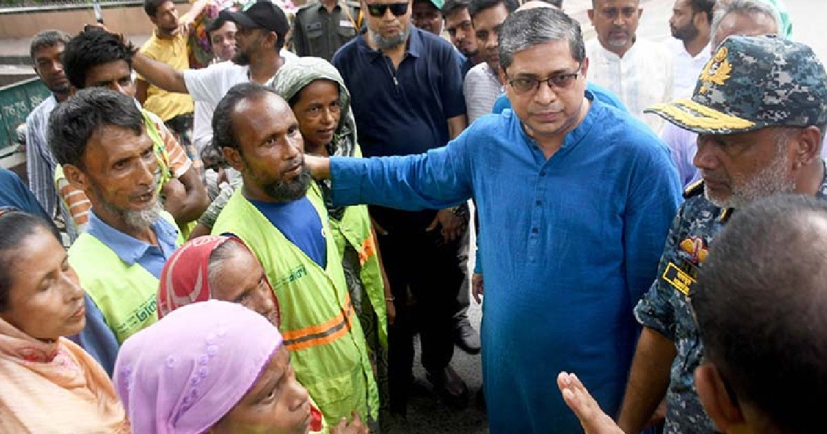 ডেঙ্গু প্রতিরোধে রাজধানীর বনানীতে টাস্কফোর্সের অভিযান