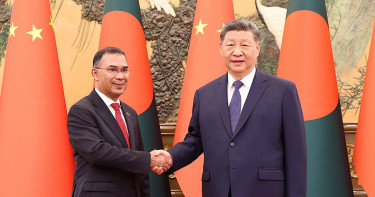 তারেক রহমান ও শি জিনপিংয়ের একান্ত বৈঠক