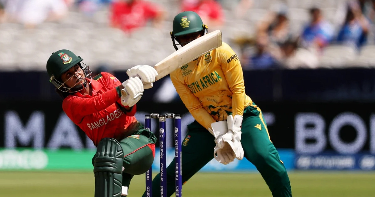 শেষ ওভারে দক্ষিণ আফ্রিকার কাছে হারল বাংলাদেশ