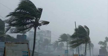 দেশের ১২ অঞ্চলে সকাল ৯টার মধ্যে ৬০ কিমি বেগে ঝড়ের আভাস