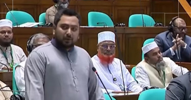 এই বাজেট একটি প্রতারণার দলিল, সংসদে নাহিদ ইসলাম