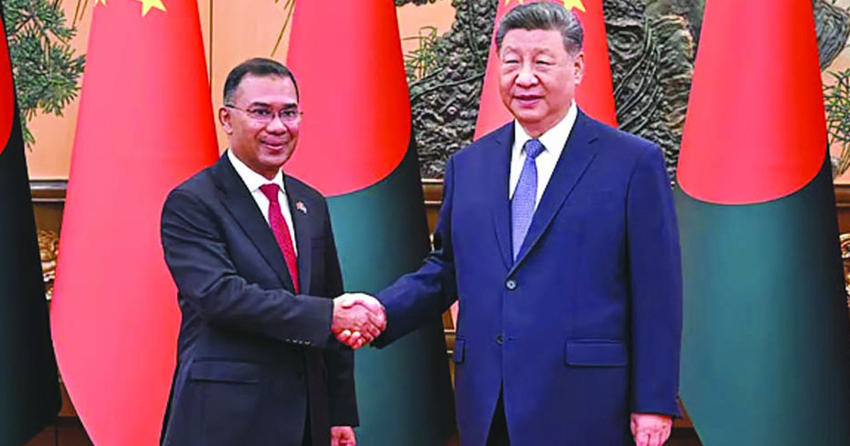 তিস্তা ও নদী ব্যবস্থাপনায় বাংলাদেশ-চীন ঐকমত্য