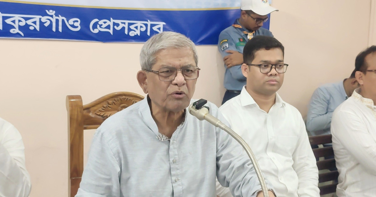 যে দেশের গণমাধ্যম যত শক্তিশালী, সে দেশের গণতন্ত্রও তত শক্তিশালী: মির্জা ফখরুল
