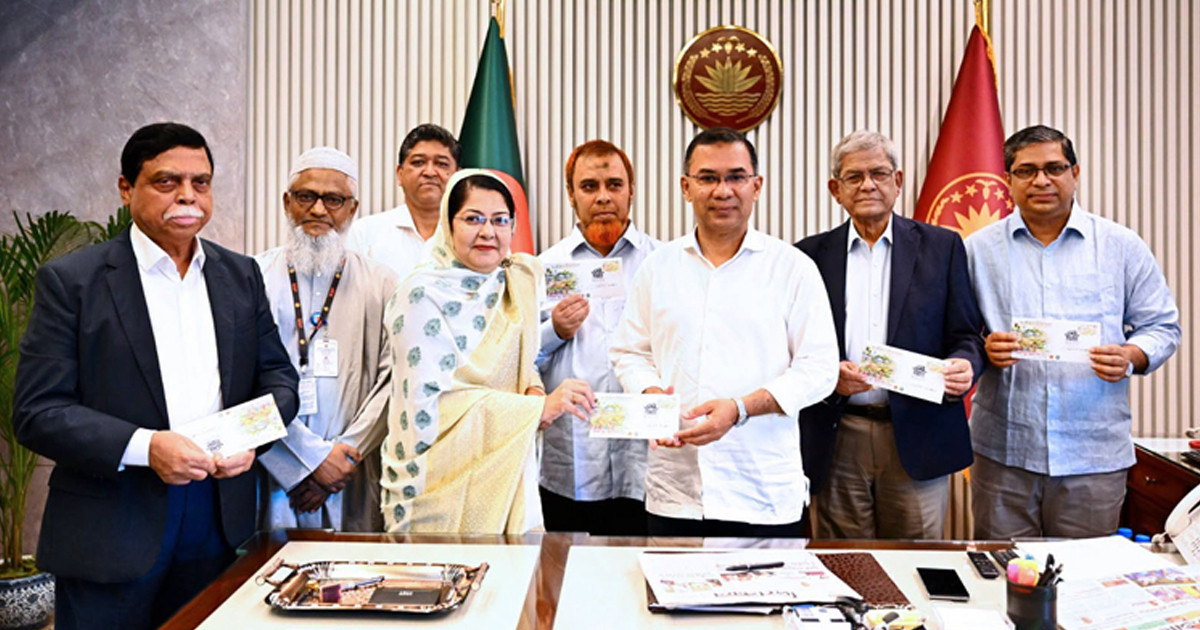 জাতীয় পল্লী উন্নয়ন দিবস উপলক্ষে স্মারক ডাকটিকিট উদ্বোধন করলেন প্রধানমন্ত্রী
