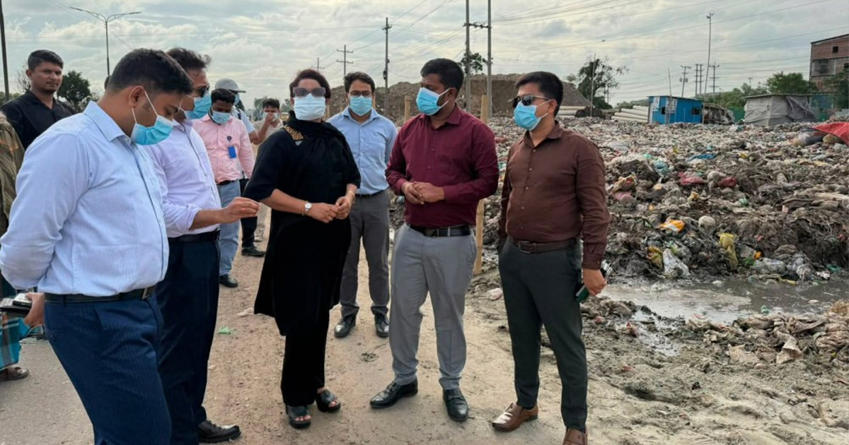 আমিনবাজারে ময়লা অপসারণে ৩০ দিনের আল্টিমেটাম