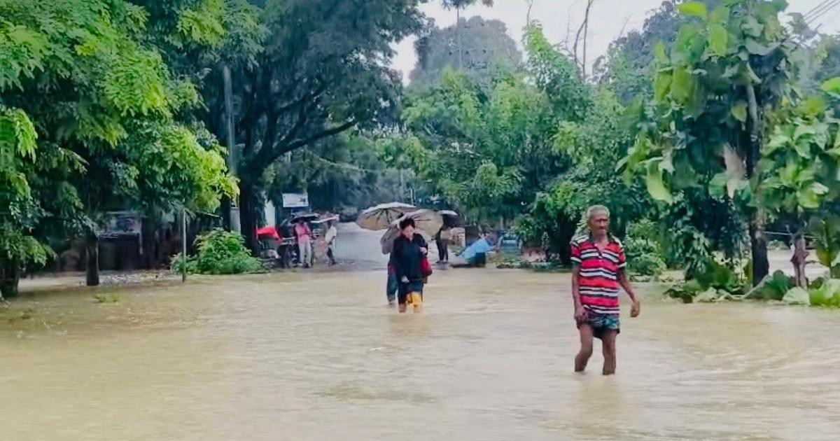 রাঙামাটিতে পানিবন্দী কয়েক হাজার মানুষ, নিহত ২