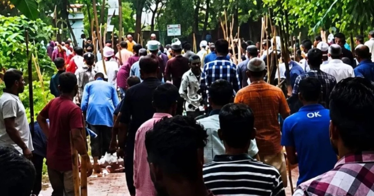 হবিগঞ্জে দুপক্ষের তুমুল সংঘর্ষে আহত অন্তত ৫০