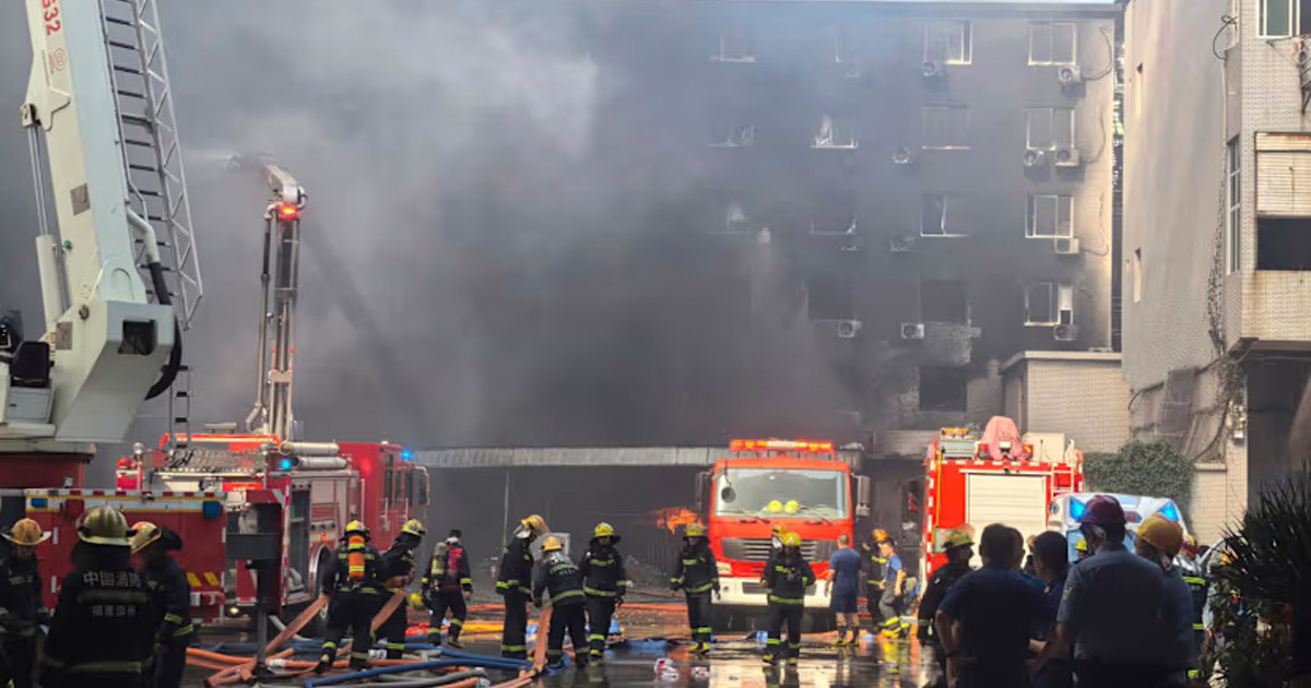 চীনে জুতার কারখানায় ভয়াবহ অগ্নিকাণ্ড, নিহত ২৮