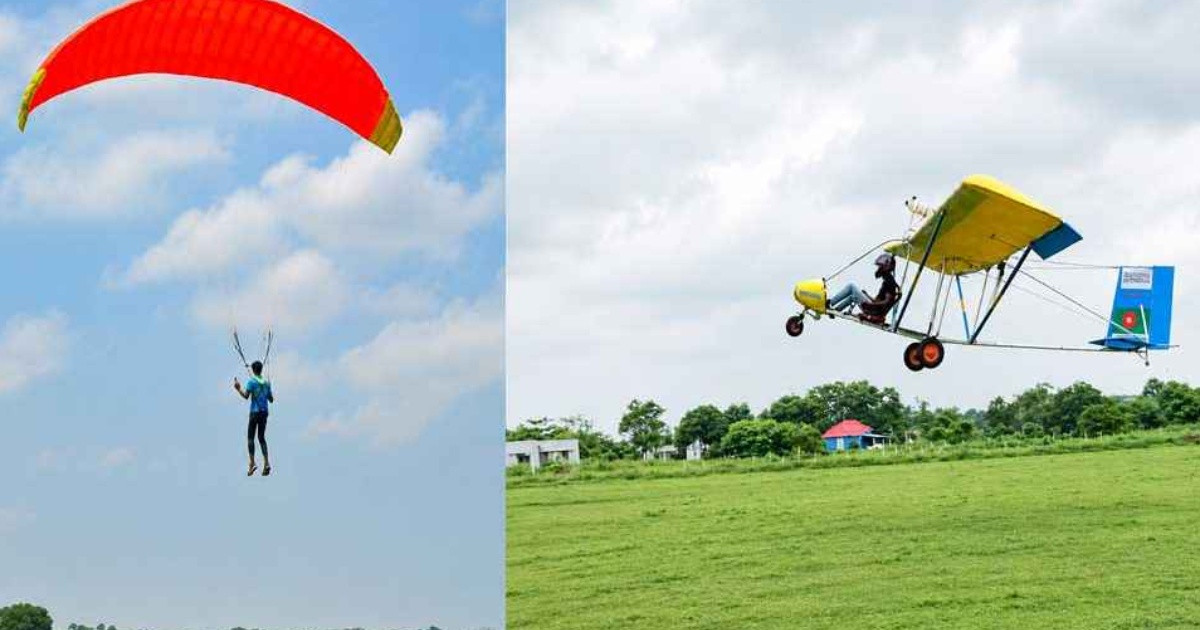 এবার নিজ হাতে বিমান তৈরি করে আকাশে উড়াল সেই মারুফ