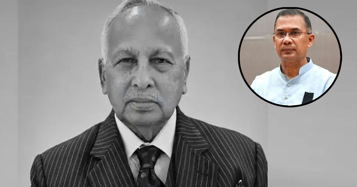 ব্যারিস্টার জমির উদ্দিন সরকারের মৃত্যুতে প্রধানমন্ত্রীর শোক