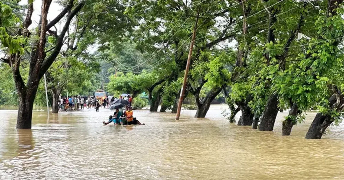 বিপৎসীমার ওপরে ৫ জেলায় নদীর পানি, নতুন এলাকায় বন্যার শঙ্কা