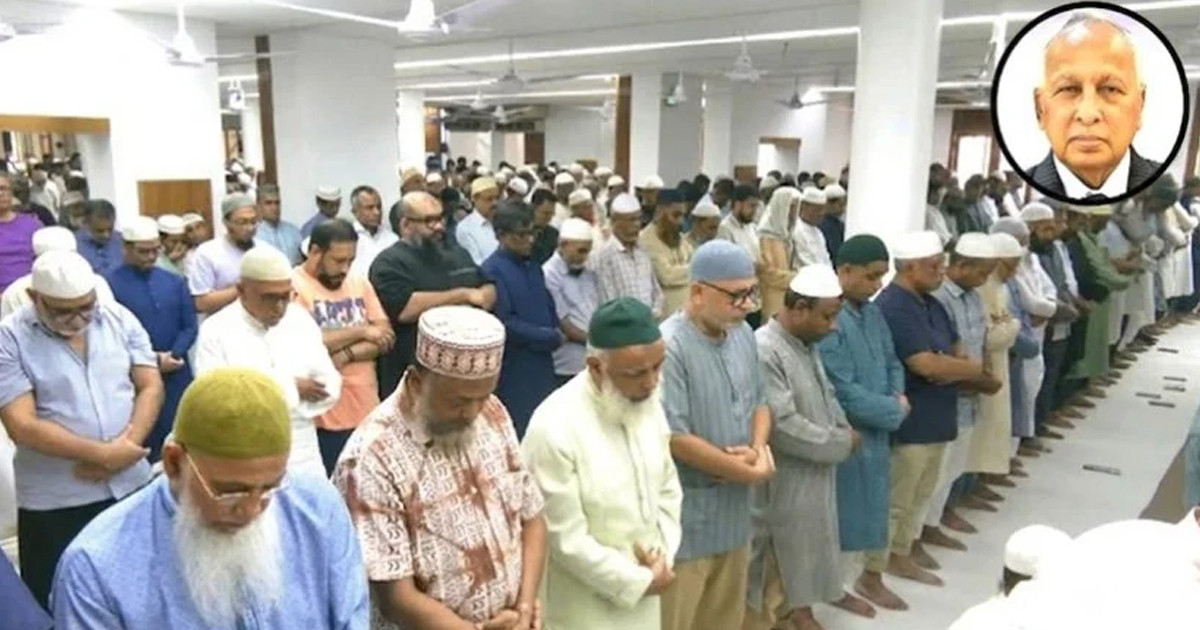 সংসদ ভবন প্রাঙ্গণে চিরনিদ্রায় শায়িত ব্যারিস্টার জমির উদ্দিন সরকার