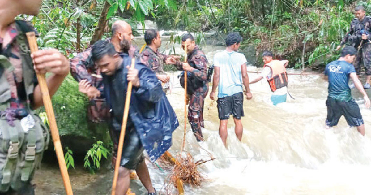 বন্যাদুর্গত ১১ জেলায় বিজিবি মোতায়েন