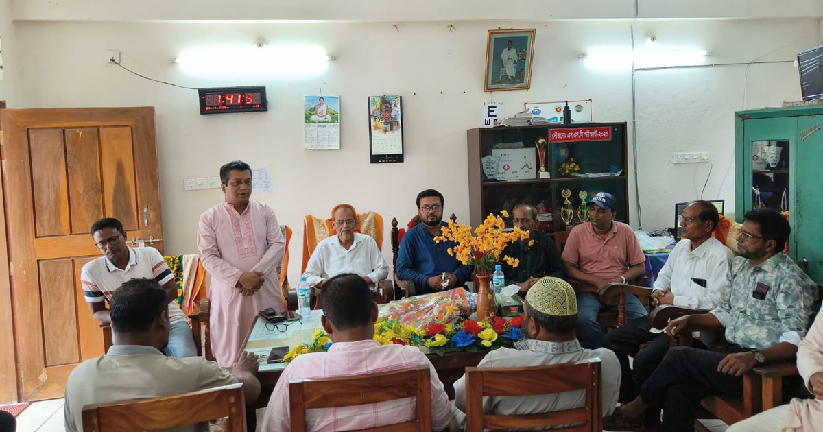 ‘নজরুল বর্ষ’ উপলক্ষে বেতাগীতে বসুন্ধরা শুভসংঘের সভা