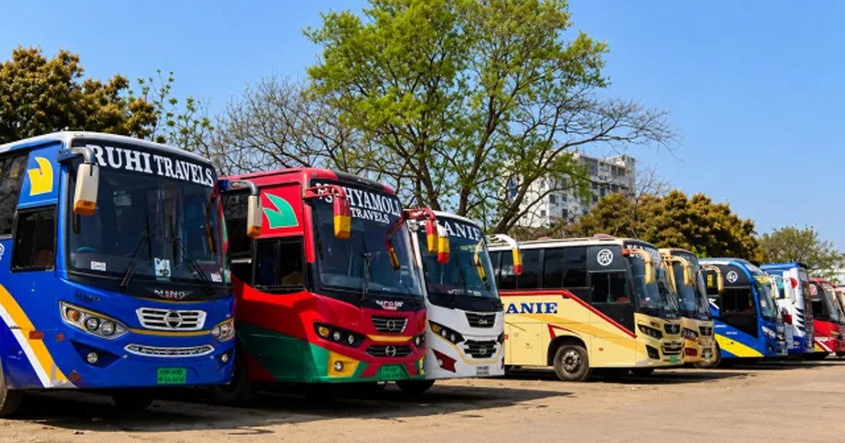 রাজশাহী থেকে সব রুটে বাস চলাচল বন্ধ