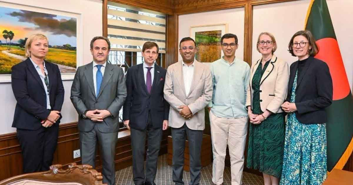 প্রধানমন্ত্রীর পররাষ্ট্র উপদেষ্টার সঙ্গে ৫ ইউরোপীয় রাষ্ট্রদূতের বৈঠক