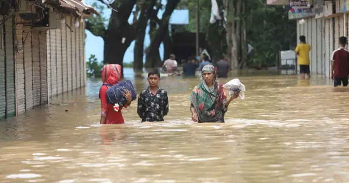 ২৪ ঘণ্টায় নতুন করে ৫ জেলায় বন্যার আশঙ্কা