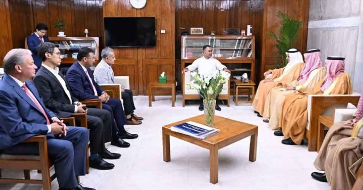 প্রধানমন্ত্রীর সঙ্গে সৌদি আরবের উচ্চপর্যায়ের প্রতিনিধি দলের সৌজন্য সাক্ষাৎ