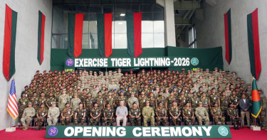 বাংলাদেশ-যুক্তরাষ্ট্র যৌথ সামরিক মহড়া ‘টাইগার লাইটনিং’ শুরু